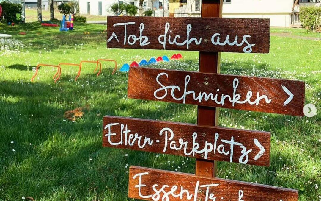 Osteraktion im Dorfpark